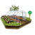 Теплица Мария Делюкс 6 метров с поликарбонатом Multigreen